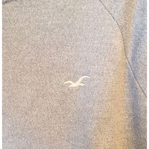 Hollister Grey Super Soft Crewneck Pullover Size L - Picture 4 of 5